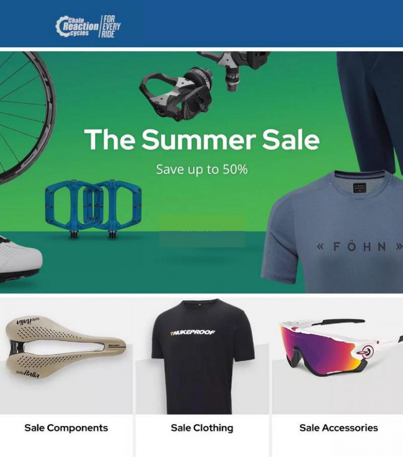 Summer Sale. Chain Reaction Cycles (2021-09-05-2021-09-05)
