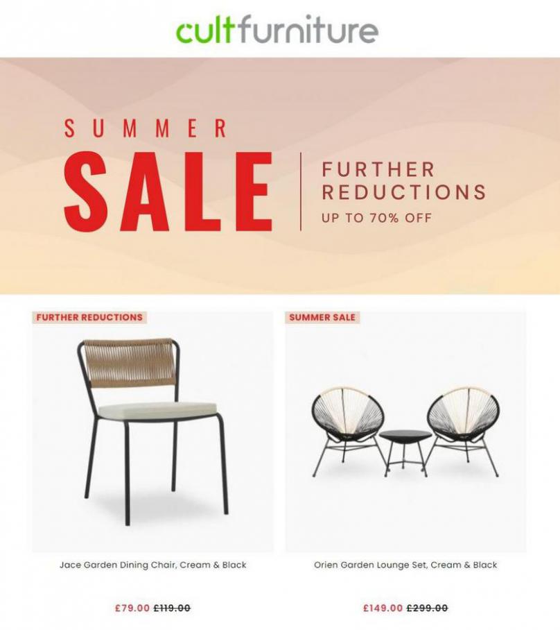 Summer Sale. Cult Furniture (2021-08-10-2021-08-10)