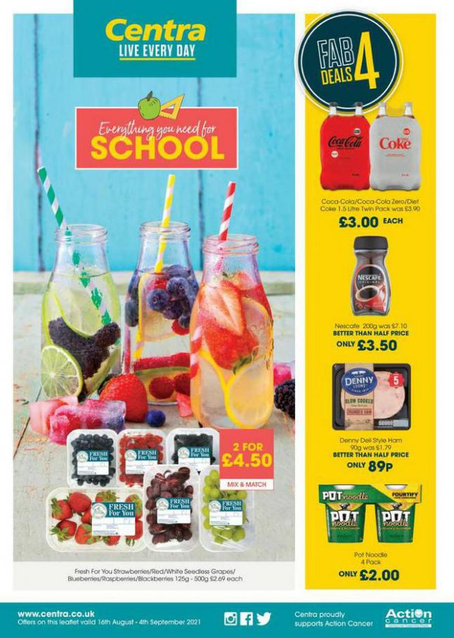 Weekly ad. Centra (2021-09-04-2021-09-04)