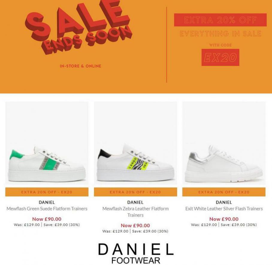 Sale. Daniel Footwear (2021-08-31-2021-08-31)