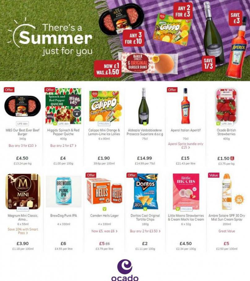 Summer Offers. Ocado (2021-08-03-2021-08-03)