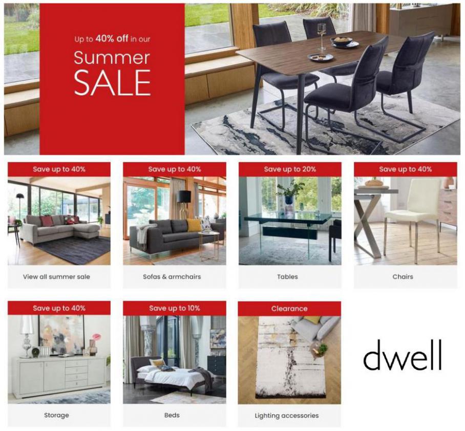 Summer Sale. Dwell (2021-08-04-2021-08-04)