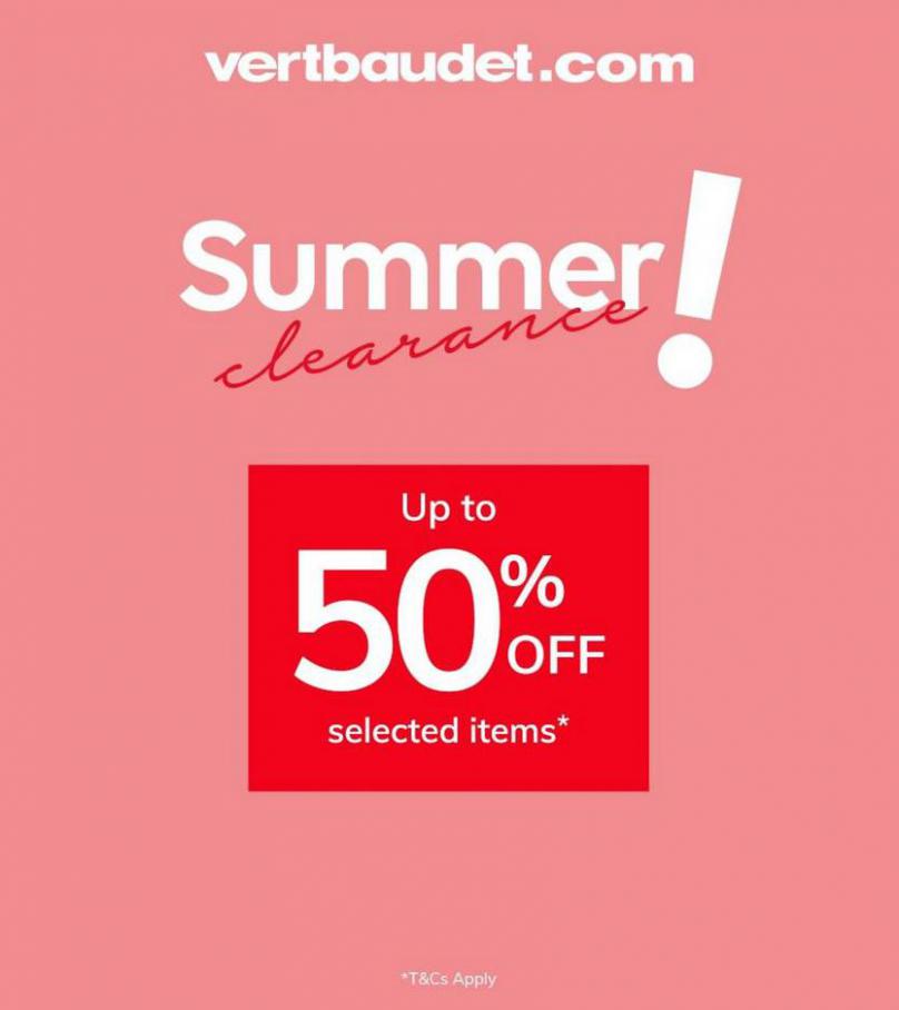 Summer Sale. Vertbaudet (2021-08-18-2021-08-18)