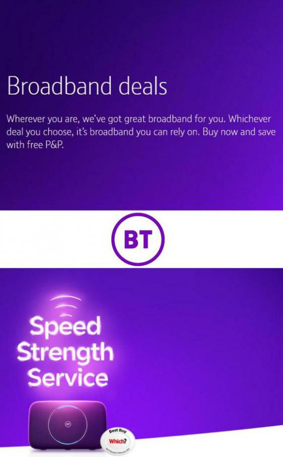 Broadband Deals. BT Broadband (2021-08-08-2021-08-08)