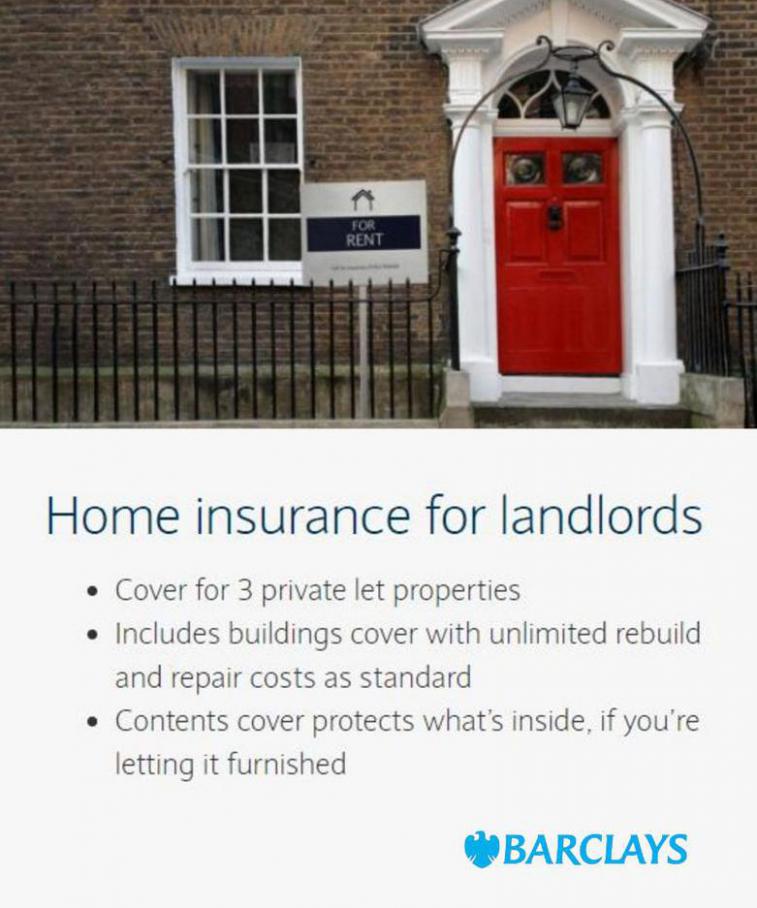 Landlord Insurance. Barclays (2021-09-30-2021-09-30)