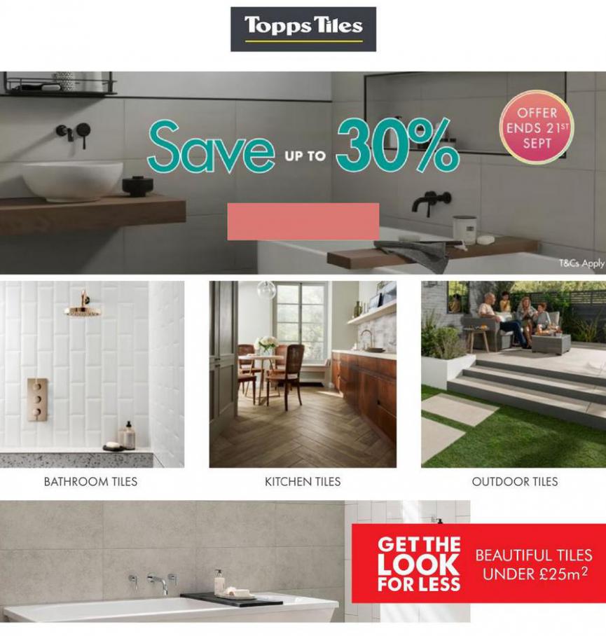 Top Offers. Topps Tiles (2021-09-21-2021-09-21)