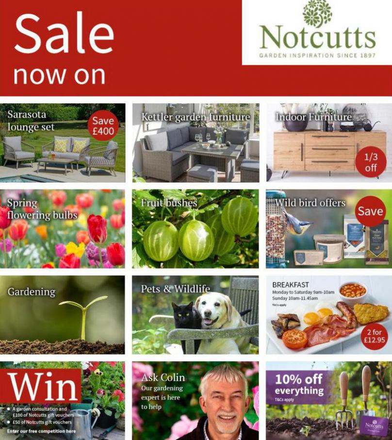 Sale Now On. Notcutts Garden Centre (2021-09-02-2021-09-02)