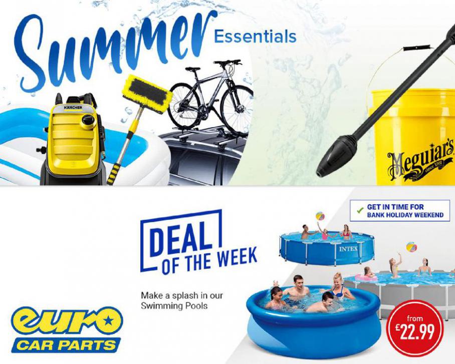 Summer Essentials. Euro Car Parts (2021-09-03-2021-09-03)