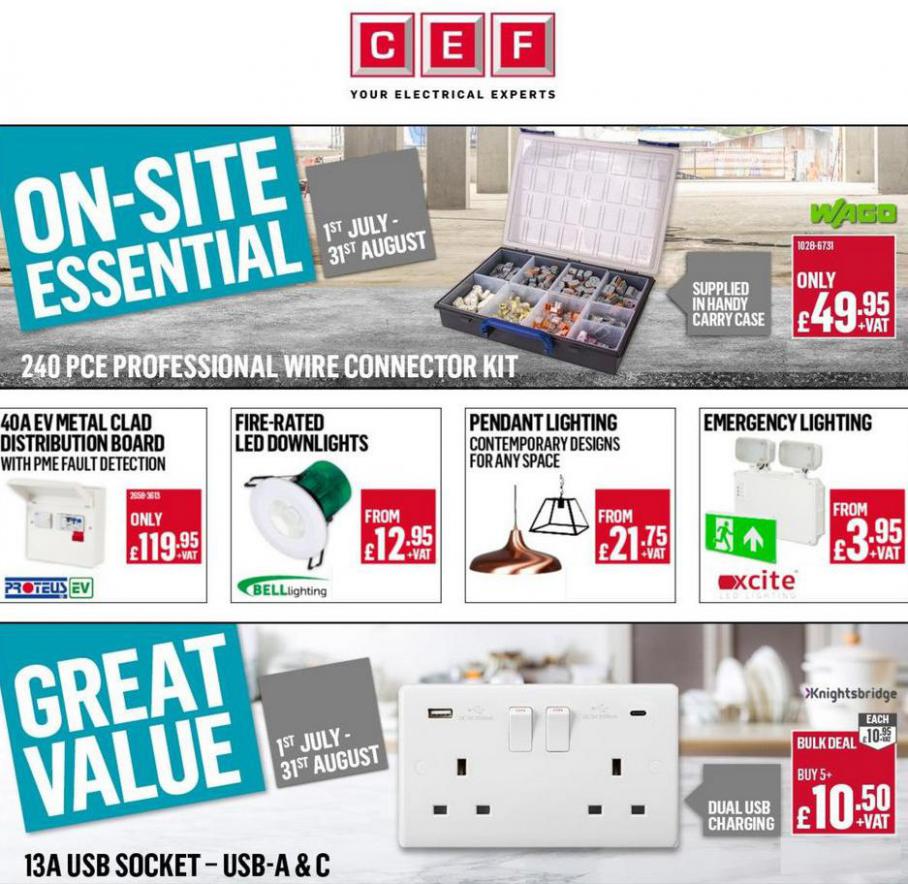Special Offers. City Electrical Factors (2021-08-01-2021-08-01)