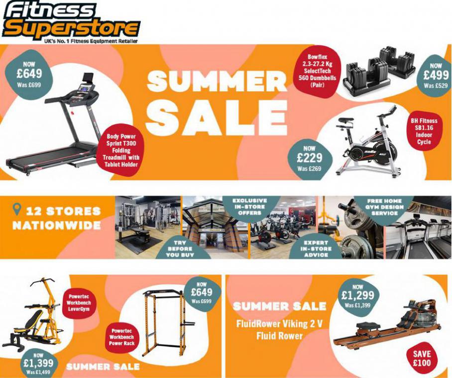 Summer Sale. Fitness Superstore (2021-09-03-2021-09-03)