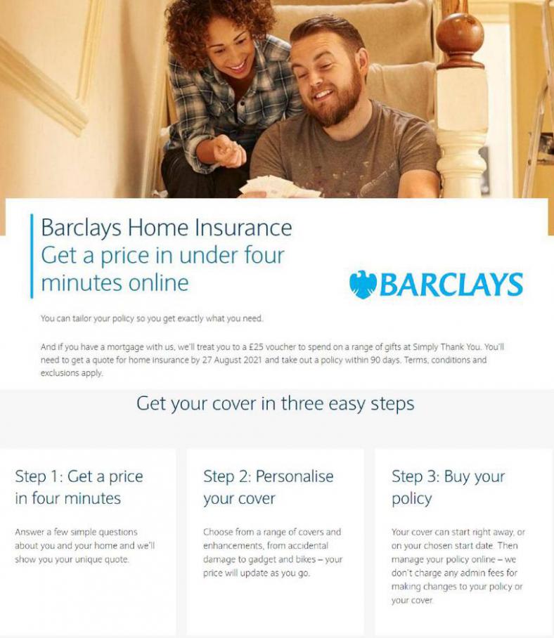 Home Insurance. Barclays (2021-09-30-2021-09-30)