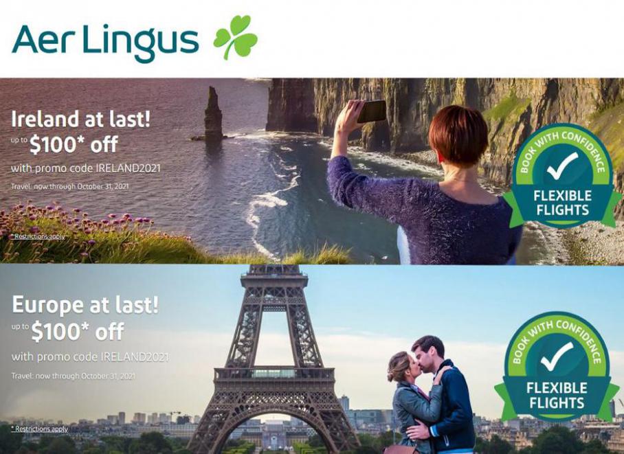 Deals. Aer Lingus (2021-10-31-2021-10-31)