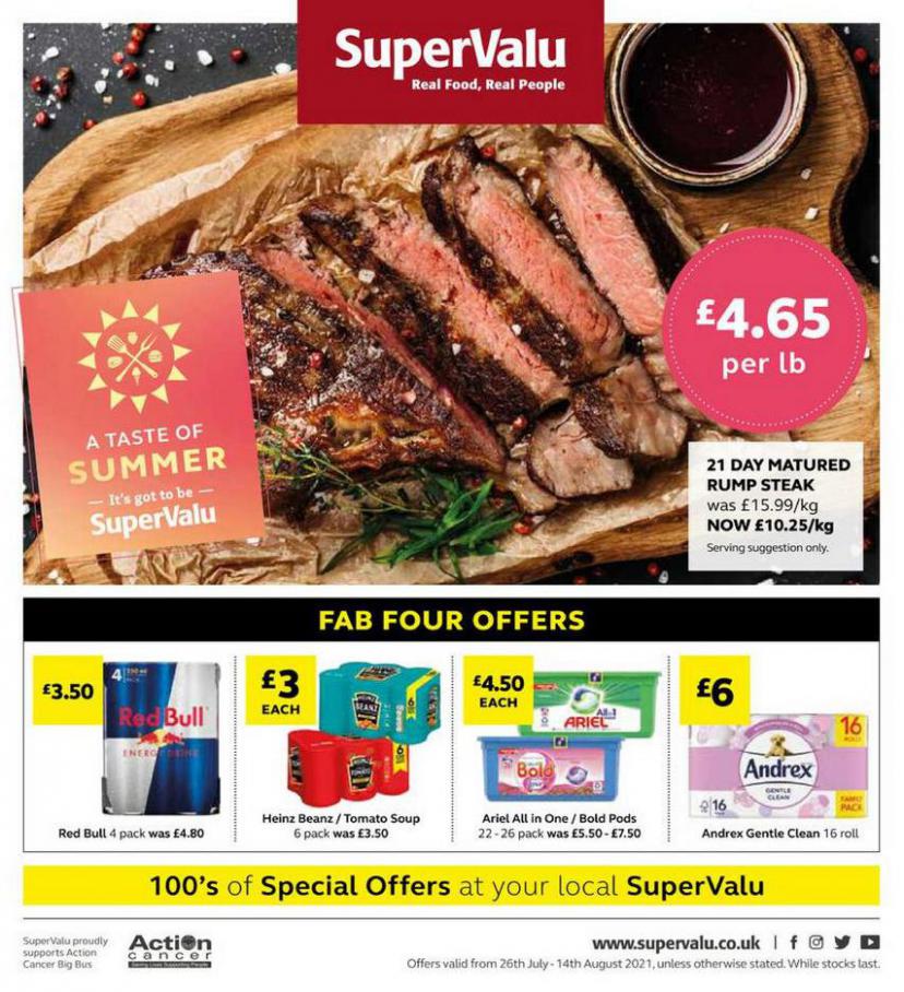 Weekly ad. SuperValu (2021-08-14-2021-08-14)