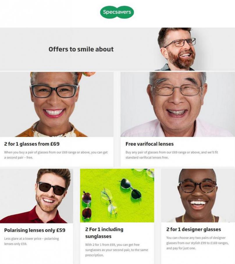 Special Offers. Specsavers (2021-10-02-2021-10-02)