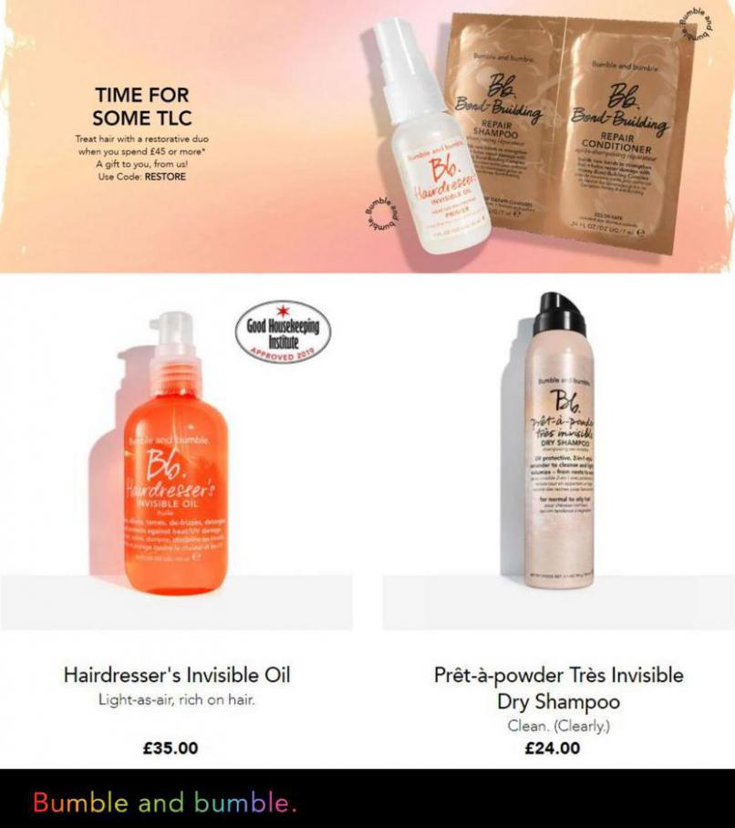 Top-Sellers. Bumble and Bumble UK (2021-10-15-2021-10-15)
