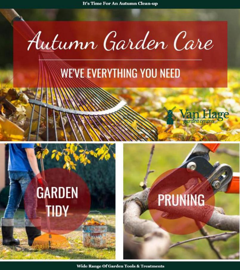 Autumn Garden Care. Van Hage (2021-09-29-2021-09-29)