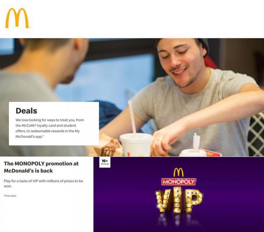 Special Offers. McDonald's (2021-10-02-2021-10-02)