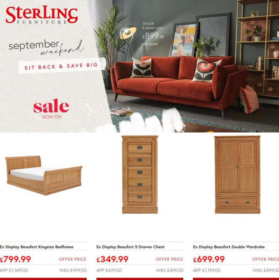 Sale Now On. Sterling Furniture (2021-10-03-2021-10-03)
