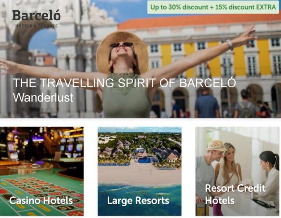 Wanderlust. Barcelo Hotels (2021-10-04-2021-10-04)
