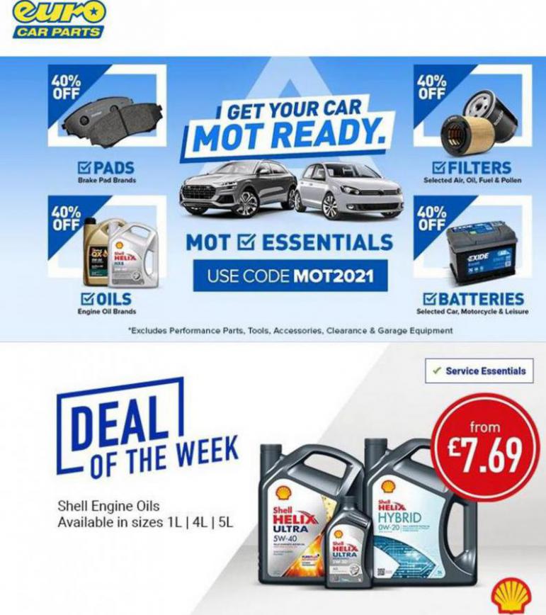Special Offers. Euro Car Parts (2021-09-30-2021-09-30)