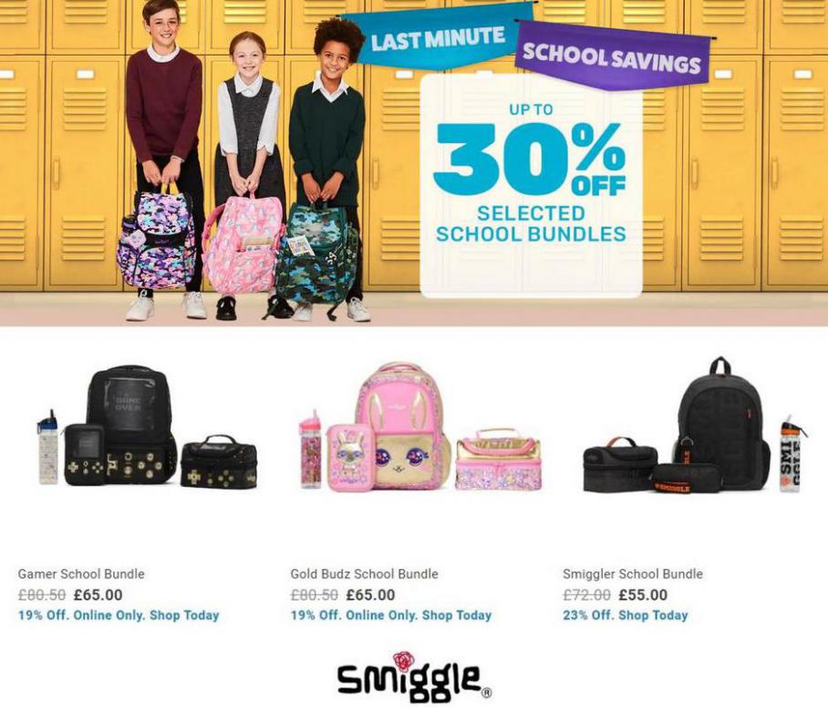 School Bundles Sale. Smiggle (2021-09-16-2021-09-16)