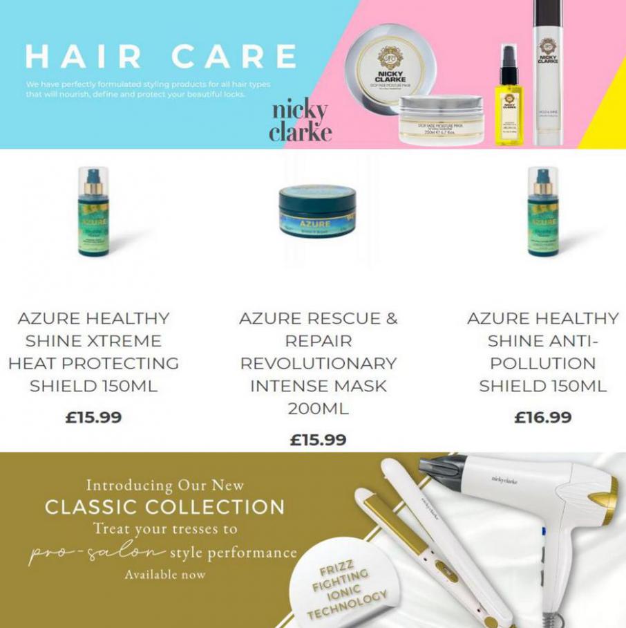 Hair Care & Offers. Nicky Clarke (2021-10-15-2021-10-15)