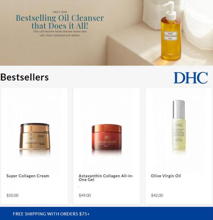Bestsellers. DHC Beauty (2021-09-30-2021-09-30)