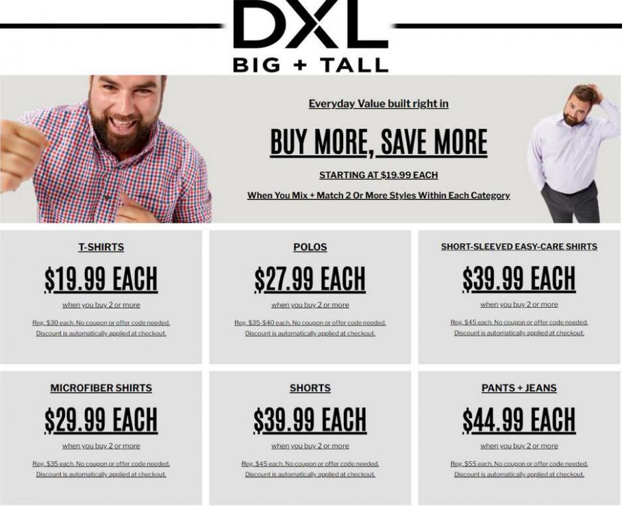 Deals. DXL (2021-09-29-2021-09-29)