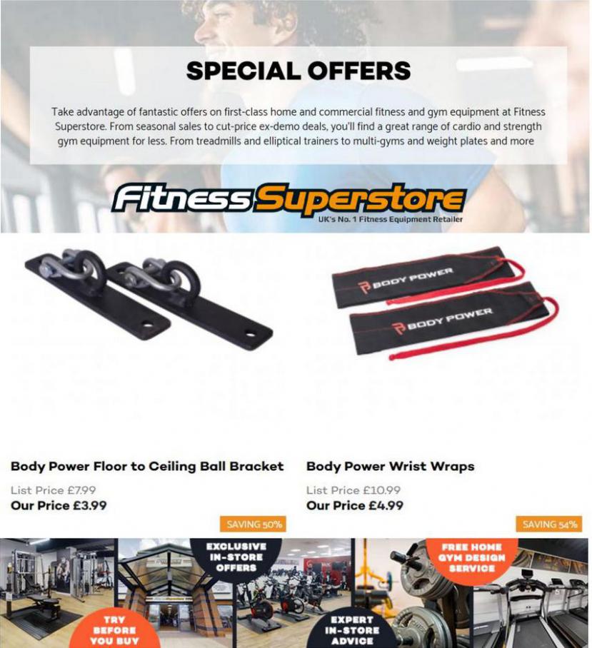 Special Offers. Fitness Superstore (2021-10-18-2021-10-18)