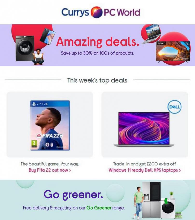 Special Offers. Currys PC World (2021-10-10-2021-10-10)