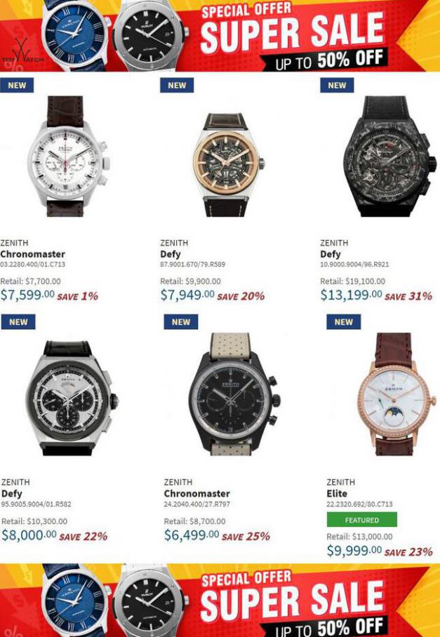Special Offer Super Sale. ToyWatch (2021-10-31-2021-10-31)