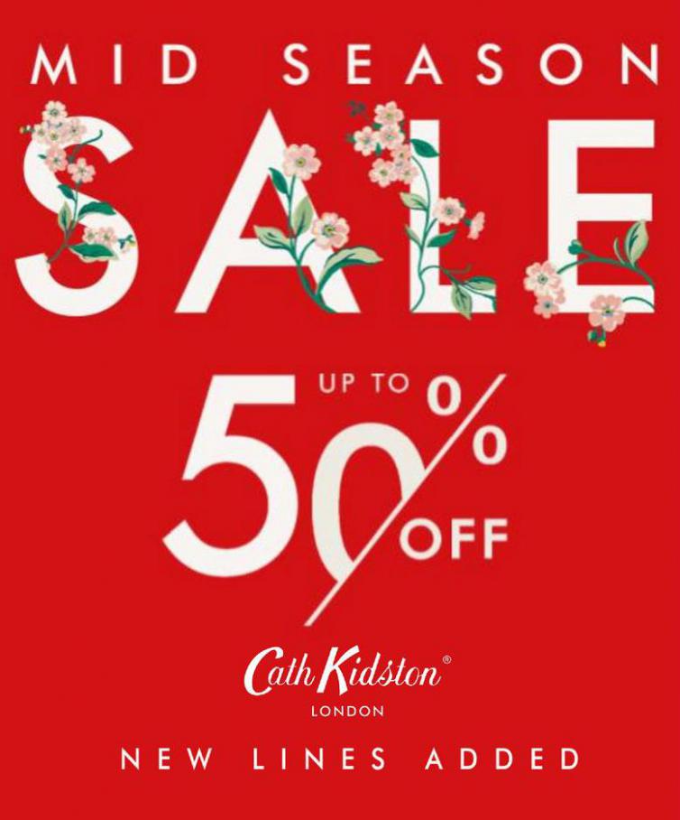 Mid Season Sale up to 50% Off. Cath Kidston (2021-10-15-2021-10-15)