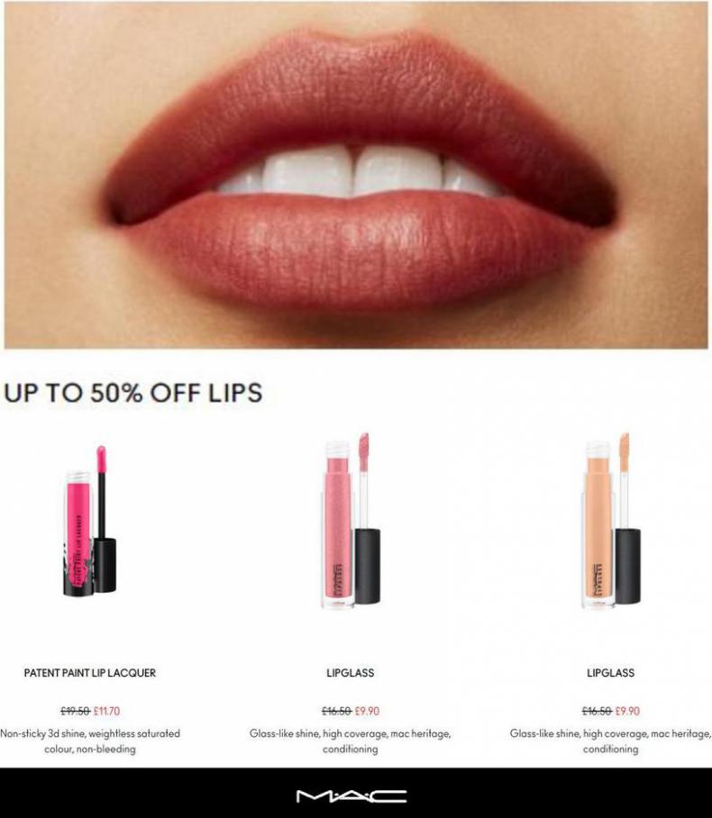 Offers Up to 50% Off. MAC Cosmetics (2021-10-30-2021-10-30)