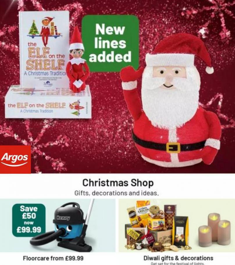 Christmas Shop. Argos (2021-11-07-2021-11-07)