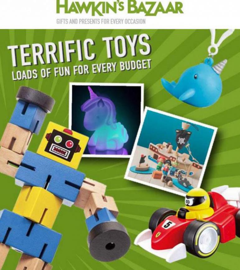 Terrific Toys. Hawkin's Bazaar (2021-10-31-2021-10-31)