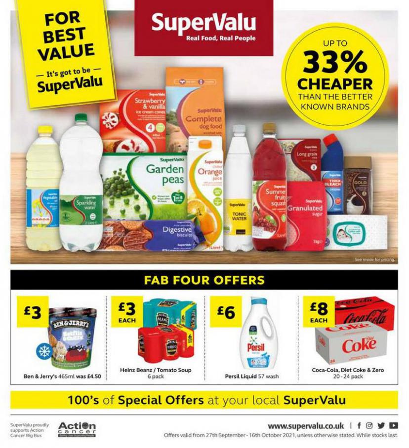 Weekly ad. SuperValu (2021-10-16-2021-10-16)