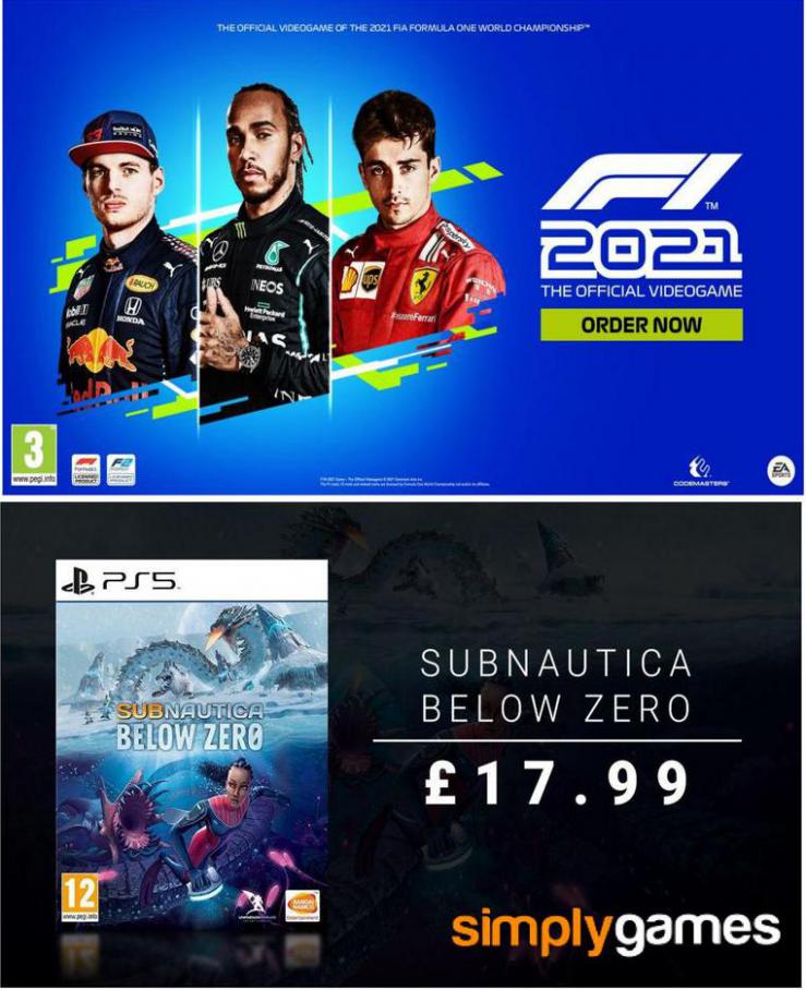 Latest Deals. Simply Games (2021-10-16-2021-10-16)