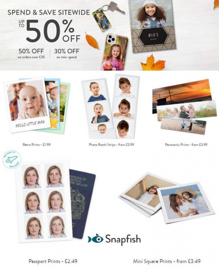 Spend & Save sitewide up to 50% off. Snapfish (2021-10-03-2021-10-03)