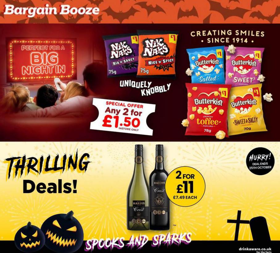 Halloween Offers. Bargain Booze (2021-10-25-2021-10-25)