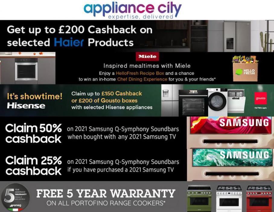 Promotions. Appliance City (2021-12-31-2021-12-31)