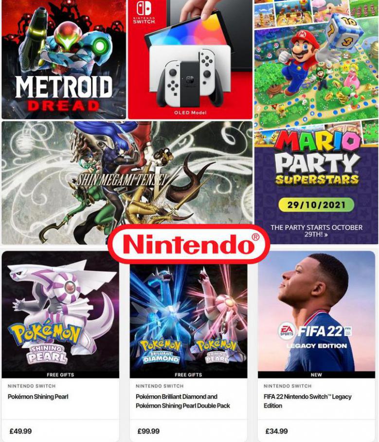 New games & releases. Nintendo (2021-10-31-2021-10-31)