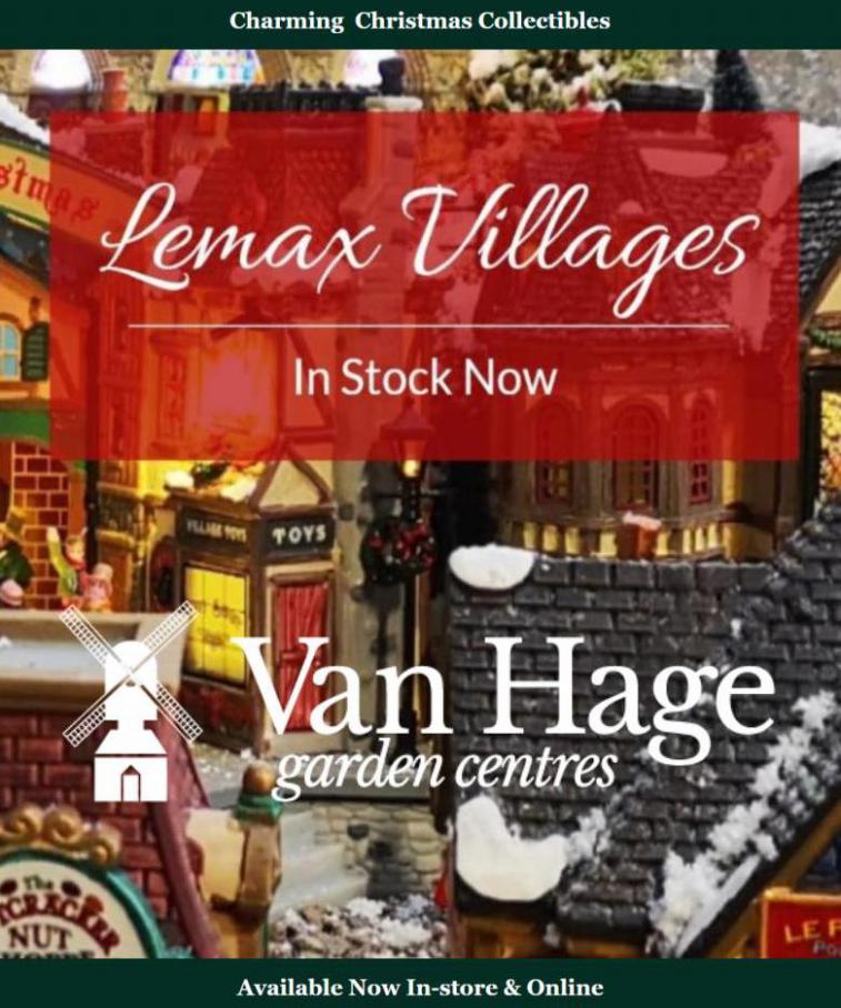 Lemax Villages Back In Stock Now. Van Hage (2021-11-30-2021-11-30)