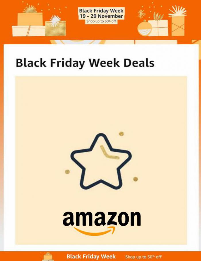 Black Friday Week Deals. Amazon (2021-11-29-2021-11-29)