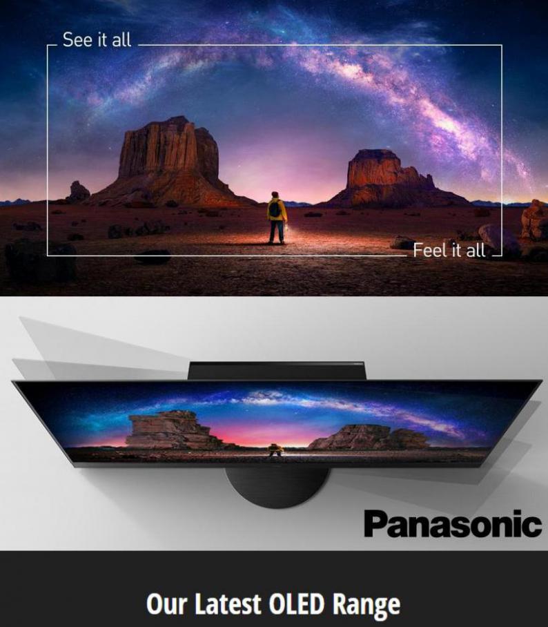 Our latest OLED Range. Panasonic (2021-12-31-2021-12-31)