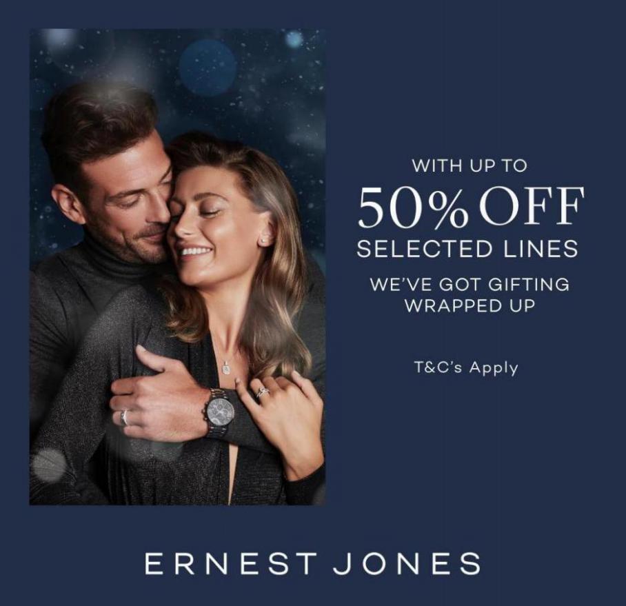 Up To 50% Off Christmas Collection. Ernest Jones (2021-12-24-2021-12-24)