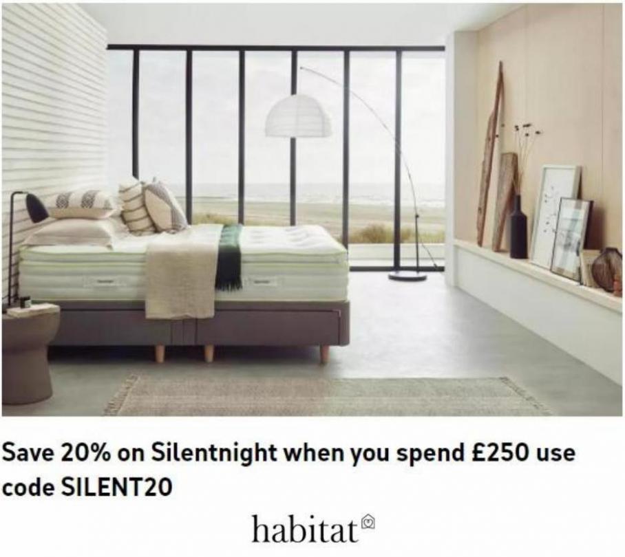 Silentnight Offers. Habitat (2021-11-25-2021-11-25)