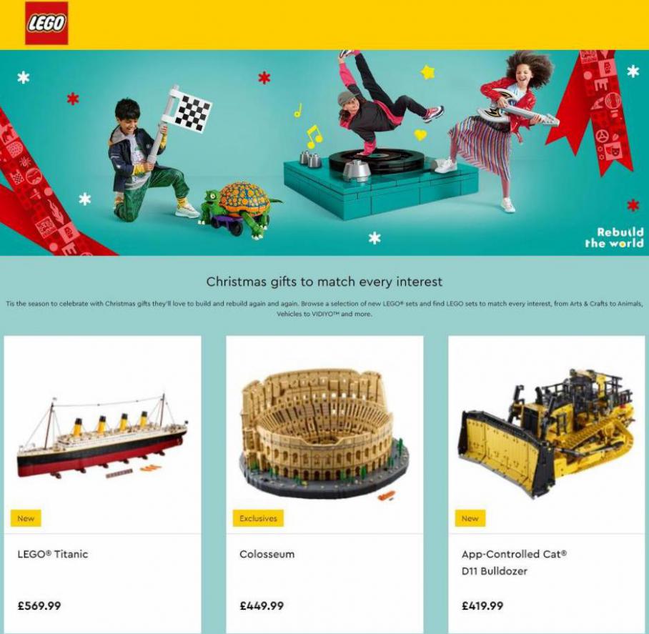 Holiday Gifts. LEGO Shop (2021-11-22-2021-11-22)