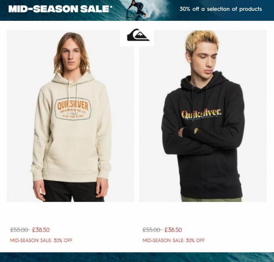 Mid Season Sale - Up To 30% Off. Quiksilver (2021-11-17-2021-11-17)