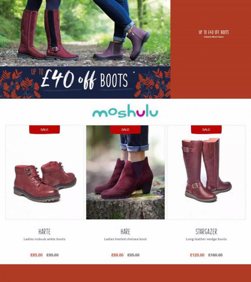 Up to £40 Off Boots. Moshulu (2021-11-24-2021-11-24)