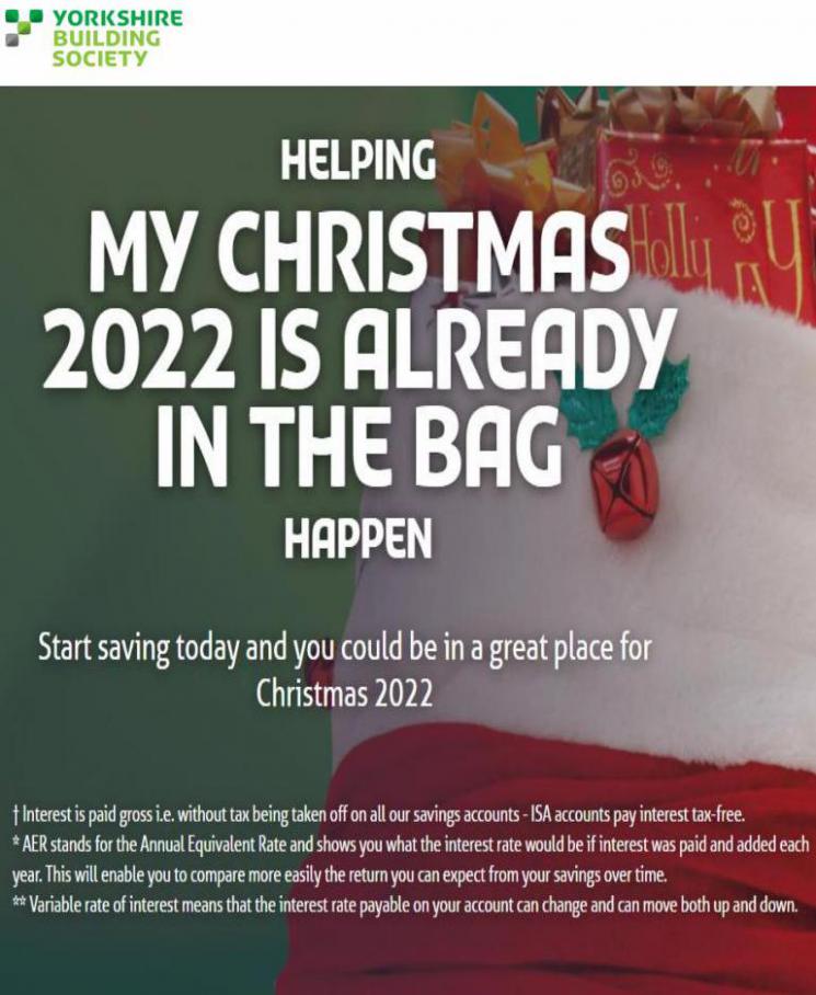 My Christmas 2022 is already in the bag. Yorkshire Building Society (2021-12-02-2021-12-02)
